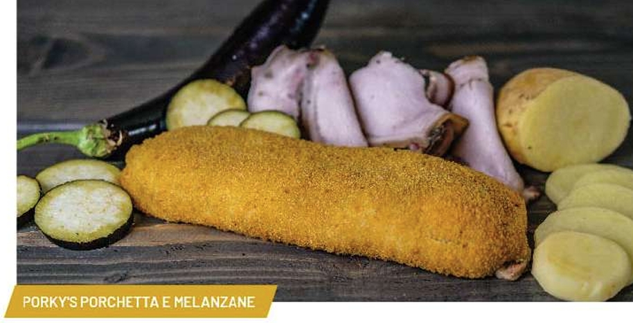 CROCCHETTONE PORKY'S PORCHETTA E MELANZANE 480 GR P.F. 480 G