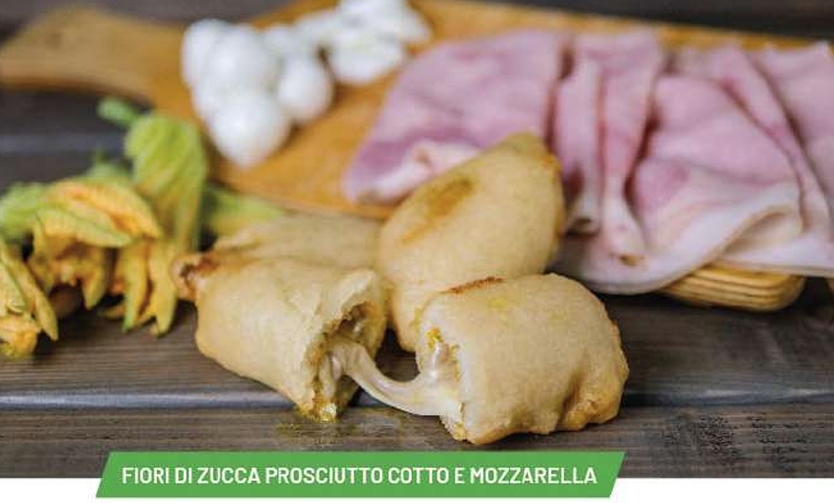 FIORI DI ZUCCA PROSC. COTTO/MOZZ. 50/70 GR P.F. 2X2,5 KG