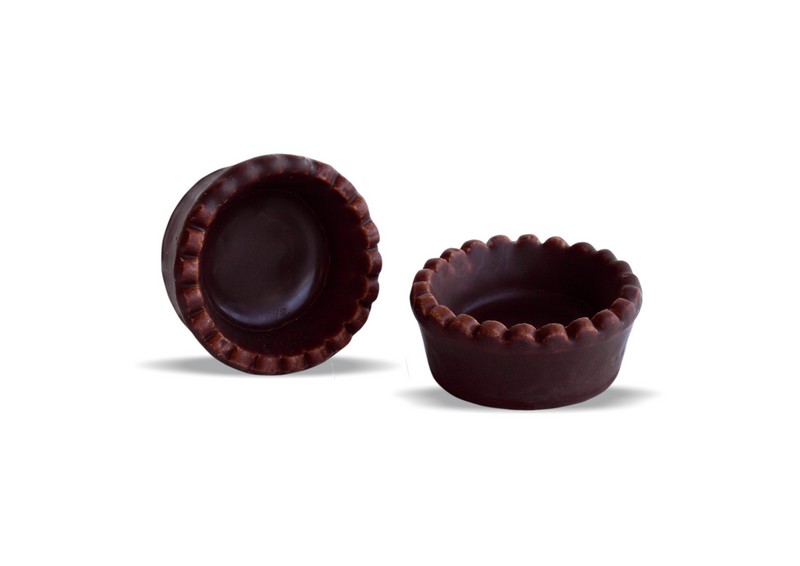 TARTELLETTE MIGNON GLASSATE CIOCCOLATO PZ 200