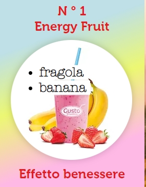 ENERGY FRUIT NR 1 ( FRAGOLA-BANANA ) 15 X 150 GR