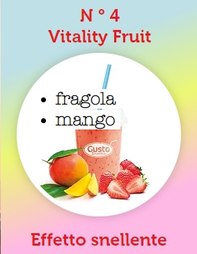 VITALY FRUIT NR 4 ( FRAGOLA-MANGO ) 15 X 150 GR