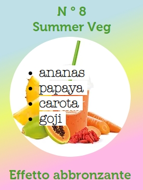 SUMMER VEG NR 8 ( ANANAS-PAPAYA-CAROTA-GOJI ) 15 X 150 GR