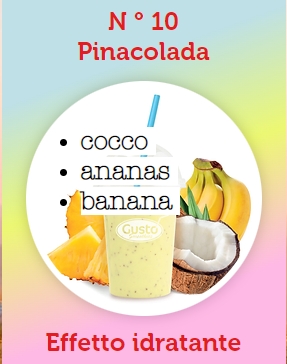 PINACOLADA NR 10 ( COCCO-ANANAS-BANANA ) 15 X 150 GR