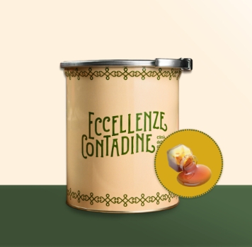 PASTA CARAMELLO AL SALE MARINO - SALINE CULCASSI - ECC. CONTADINE X 3,5 KG